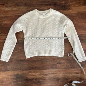 Cropped Sunday Best Wool Sweater